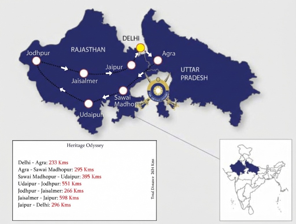 Tour Route Map